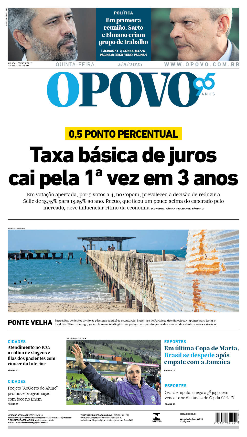 O POVO - 03 Agosto 2023