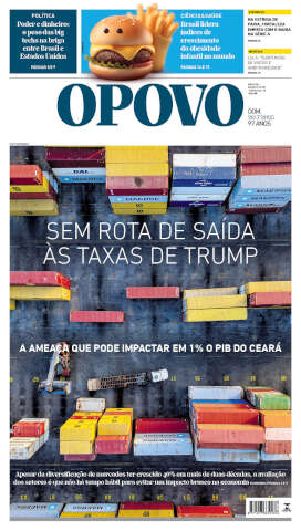 Capa do jornal de hoje