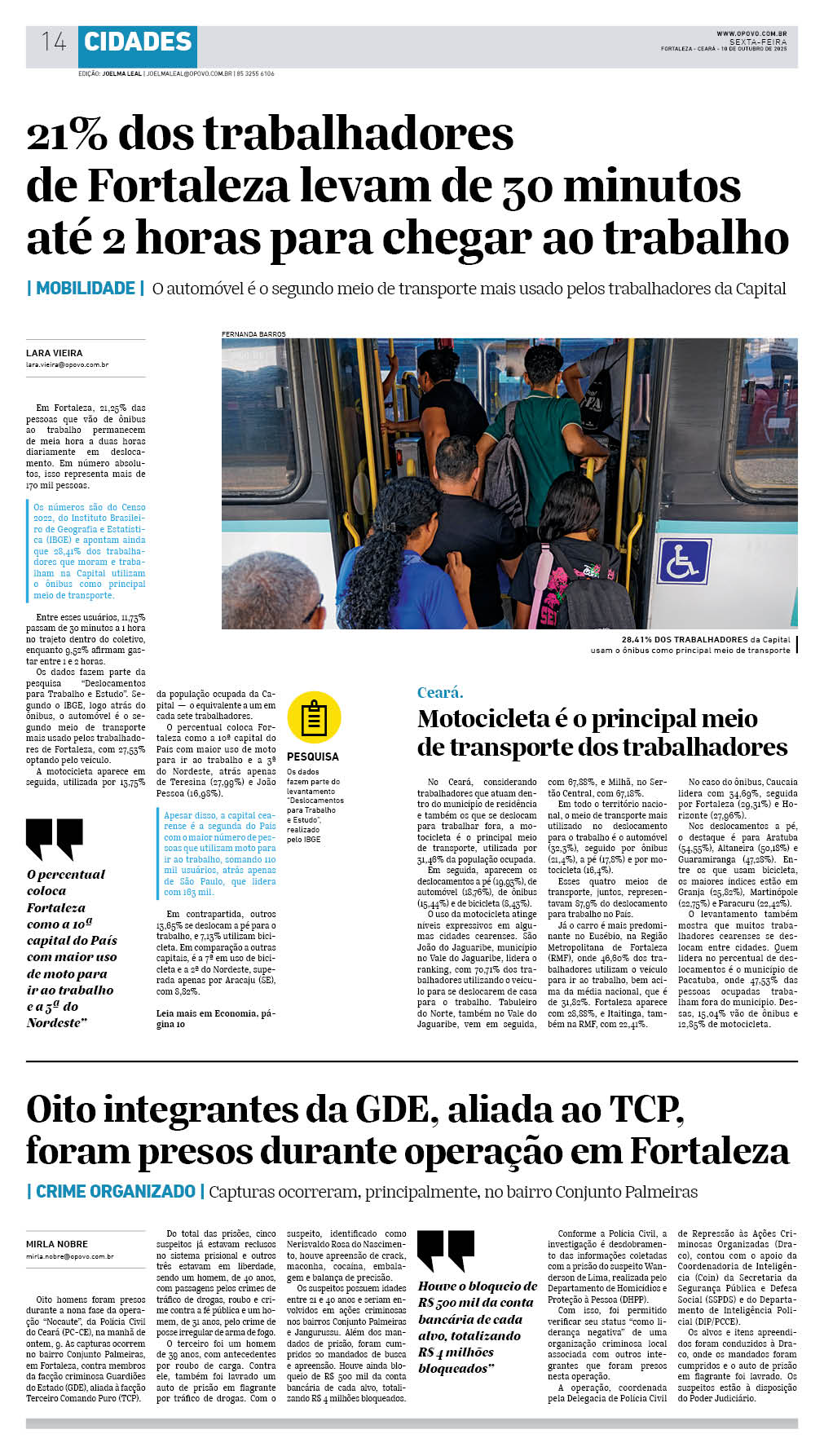 O POVO - 10 Outubro 2025