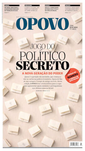 Capa do jornal de hoje