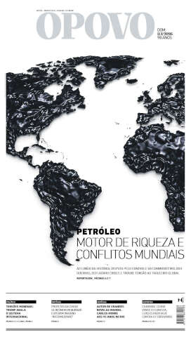 Capa do jornal de hoje